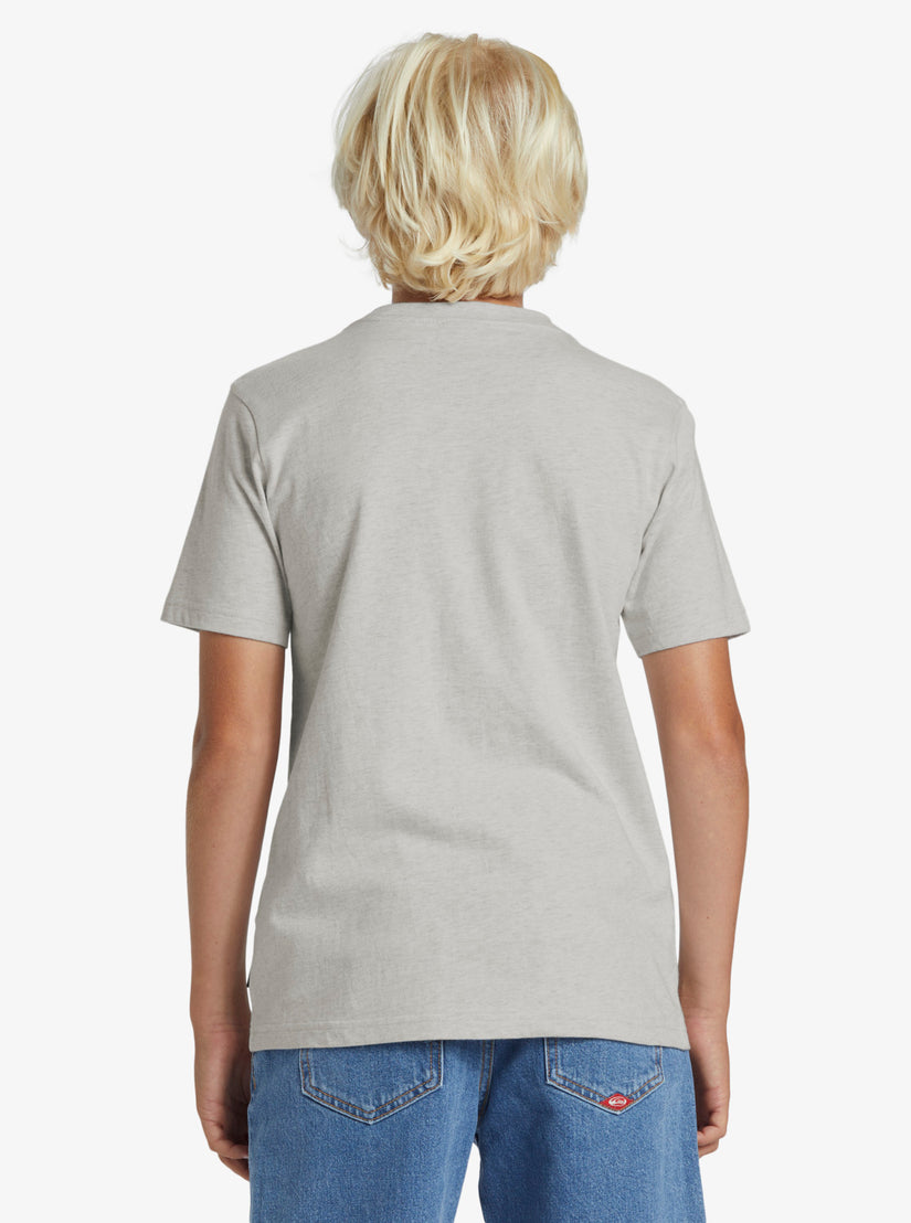 Boys 8-16 N.A.R Short Sleeve T-Shirt - Snow Heather