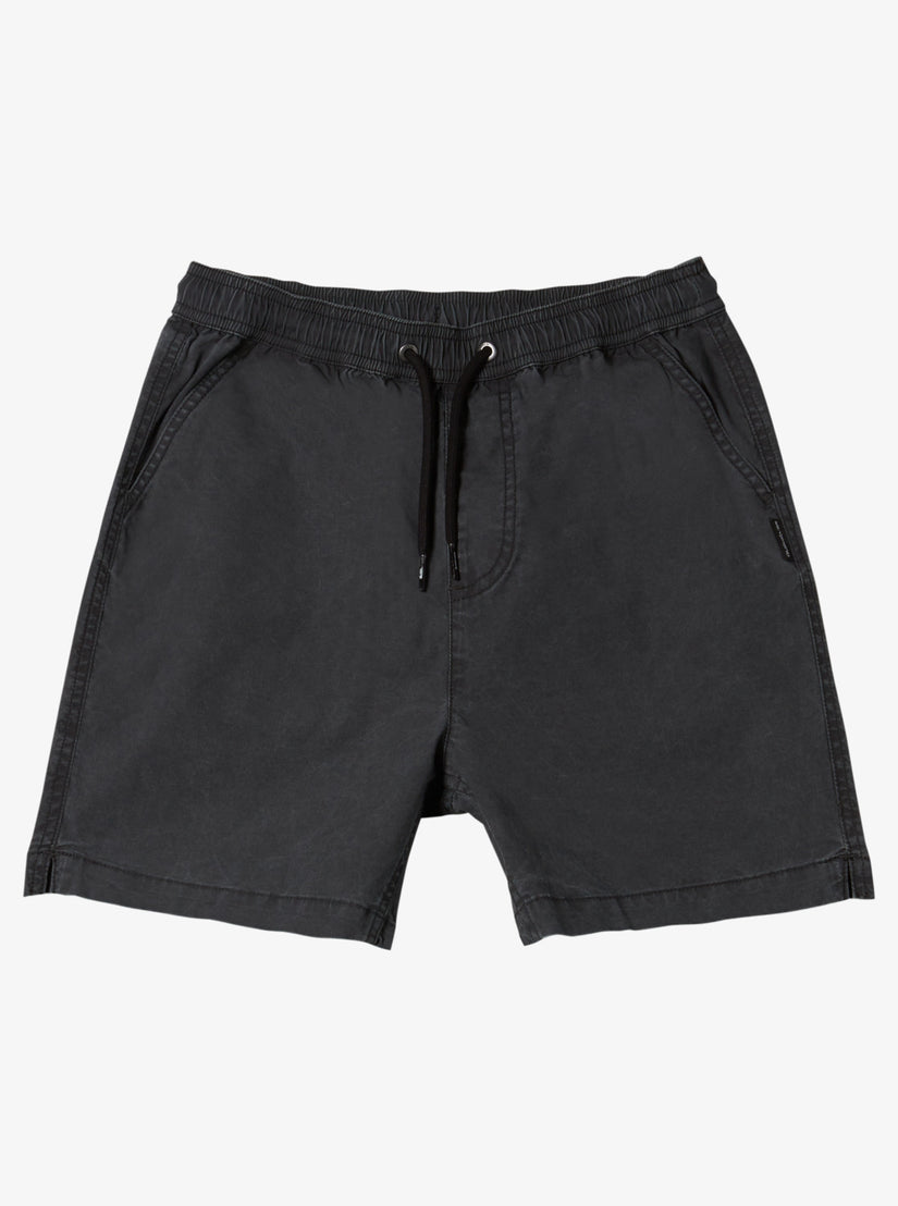 Boys 8-16 Taxer Elastic Waist Shorts - Black