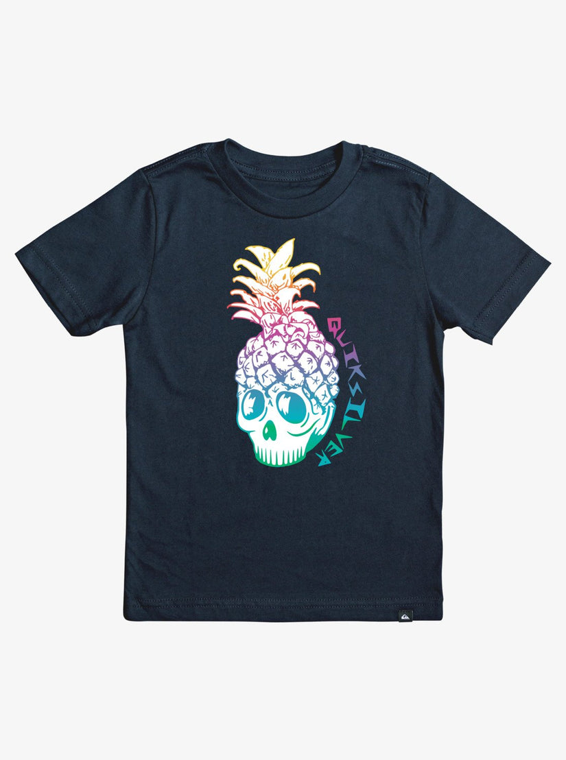 Boys 2-7 Golden Pineapple T-Shirt - Navy Blazer