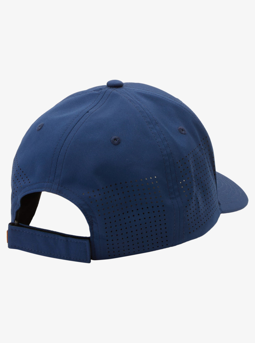 Waterman Perf Turf Snapback Hat - Insignia Blue