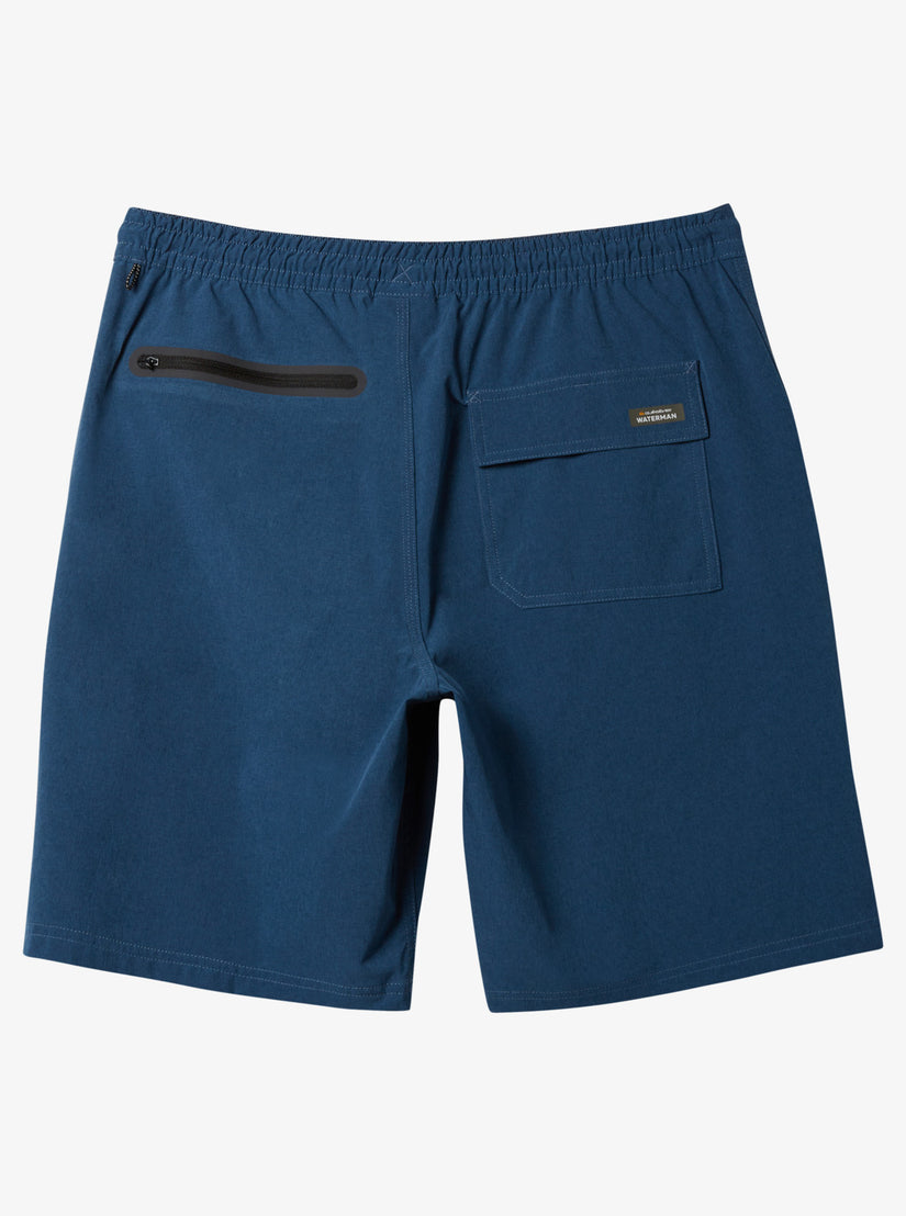 Waterman Suva Amphibian 20" Hybrid Shorts - Ensign Blue