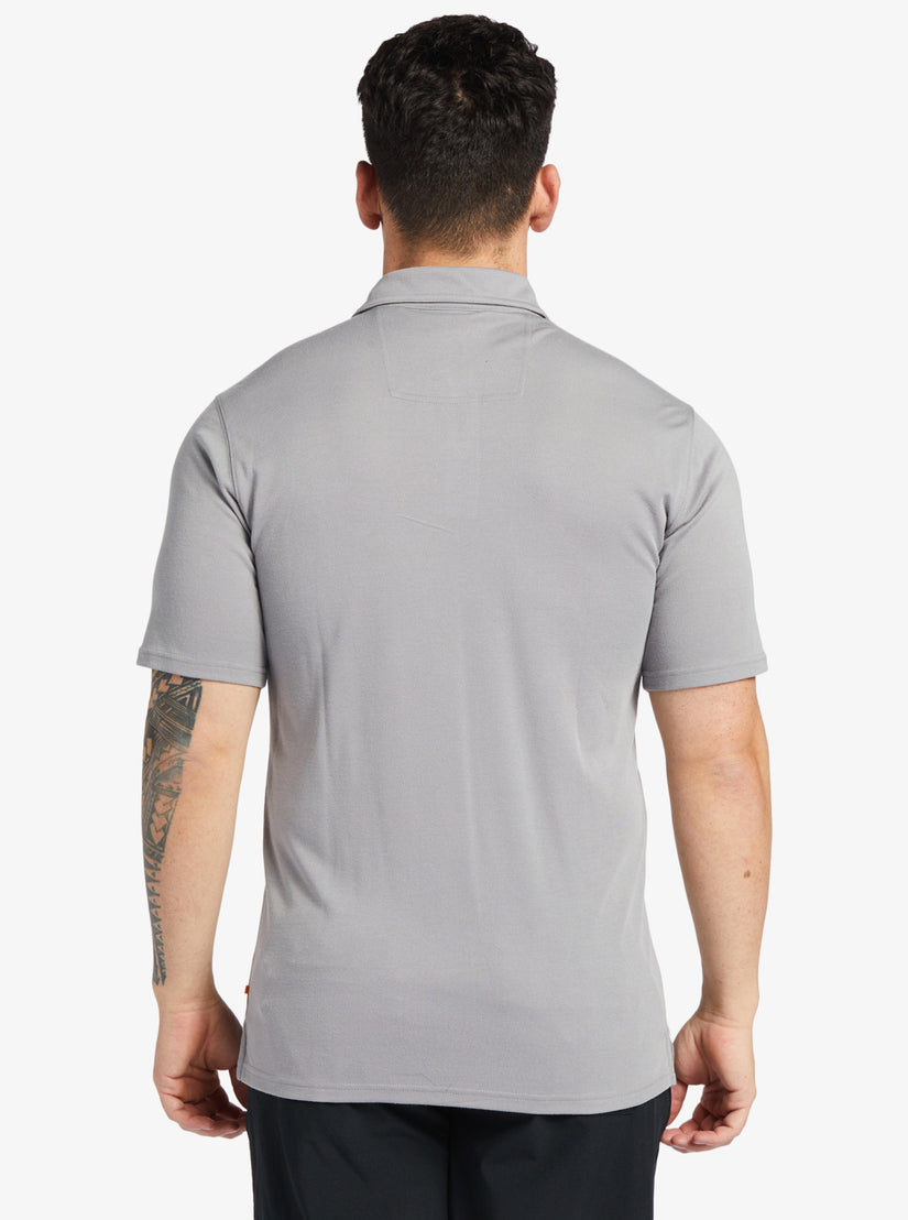 Waterman Waterpolo Short Sleeve Polo Shirt - Sharkskin