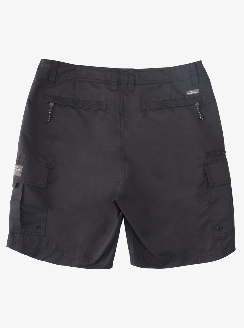Waterman Maldive Atoll Cargo 20" Shorts - Black