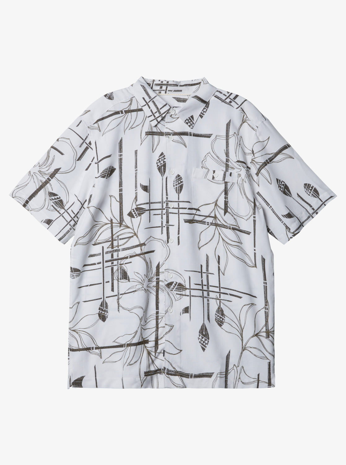 Waterman Paddle Out Short Sleeve Shirt - White – Quiksilver