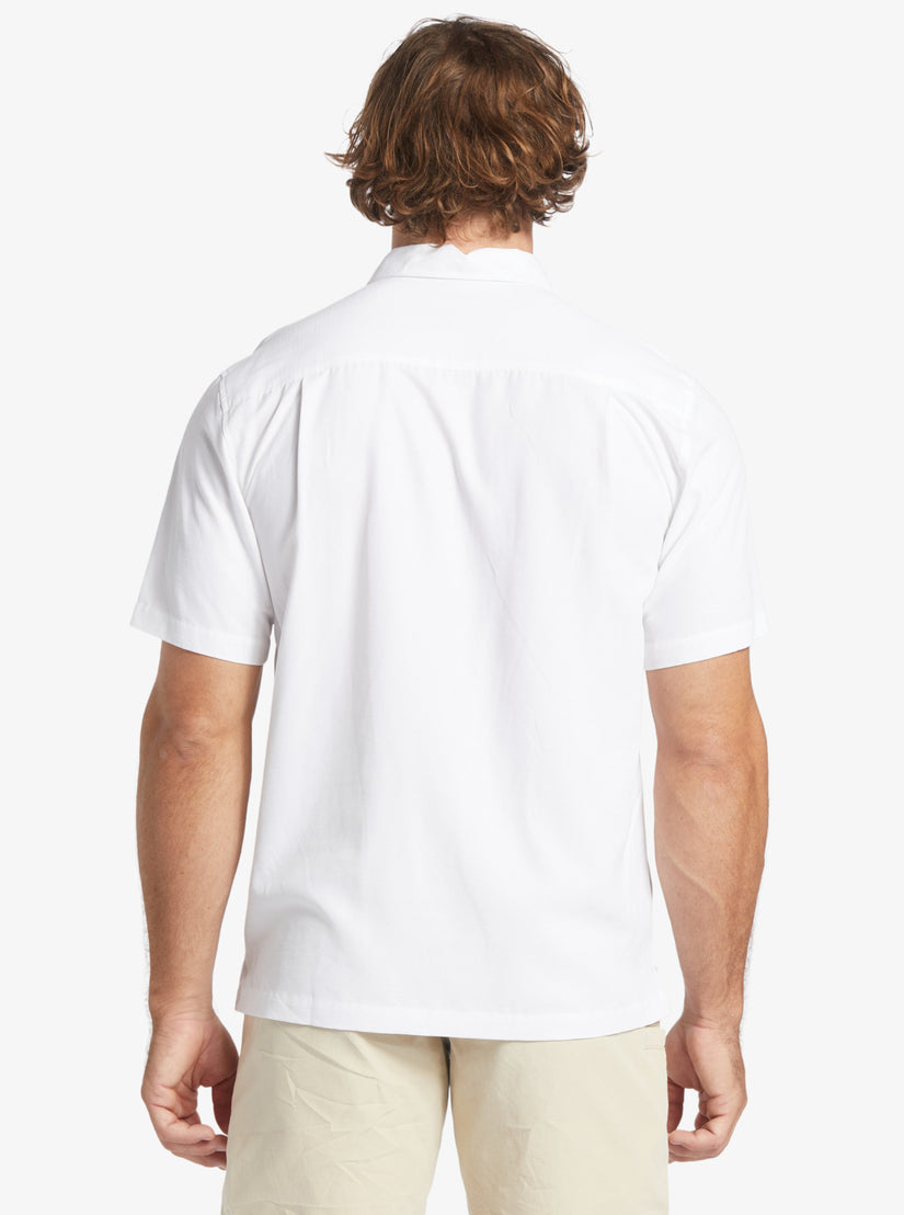 Waterman Tahiti Palms Premium Anti-Wrinkle Shirt - White –
