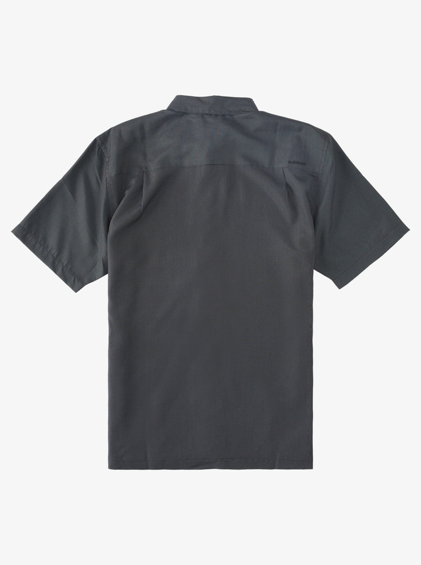 Waterman Kings Cliff Short Sleeve Shirt - Black Kings Cliff