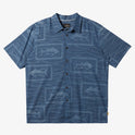 Waterman Reef Point Woven Shirt - Ensign Blue Reef Point Woven