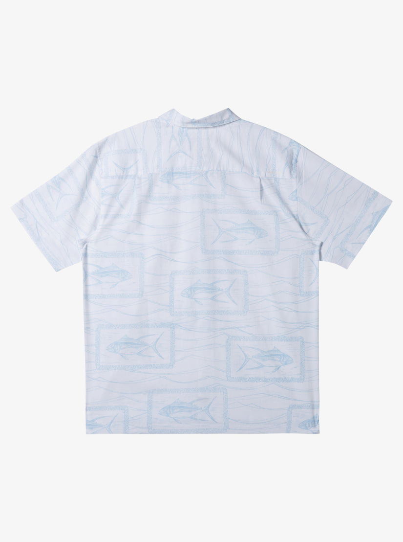 Waterman Reef Point Woven Shirt - White Reef Point Woven
