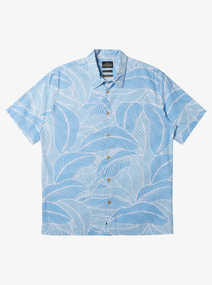 Waterman Leafer Madness Woven Shirt - Dream Blue Leafer Madness Wn