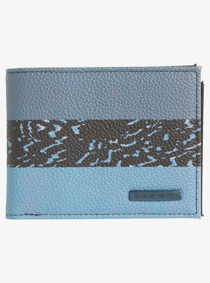 Freshness Tri-Fold Wallet - Aegean Blue