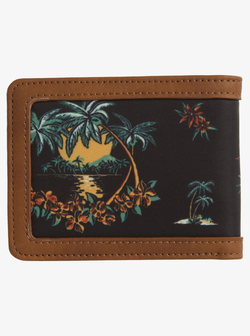 Palm Spritz Wallet - Black