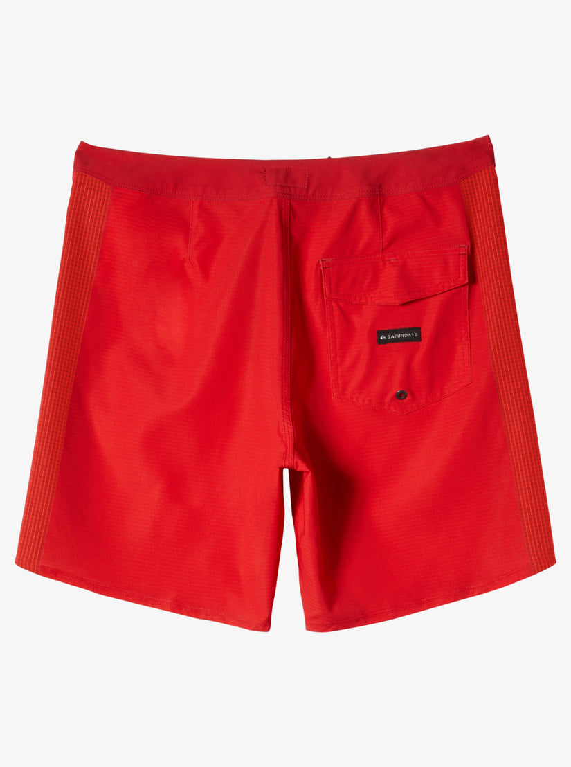 Snyc Highline Arch 18" Boardshorts - Racing Red