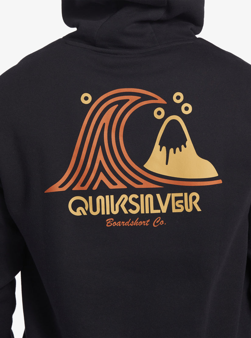 Generator Pullover Fleece Crew Neck Sweatshirt - Black