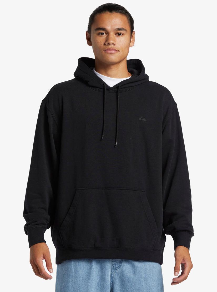 Salt Water Hoodie Pullover Sweatshirt - Black