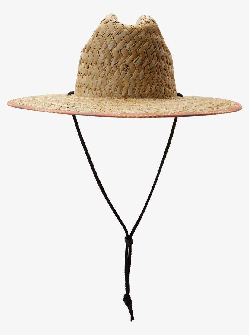 Outsider Straw Lifeguard Hat - Baked Clay