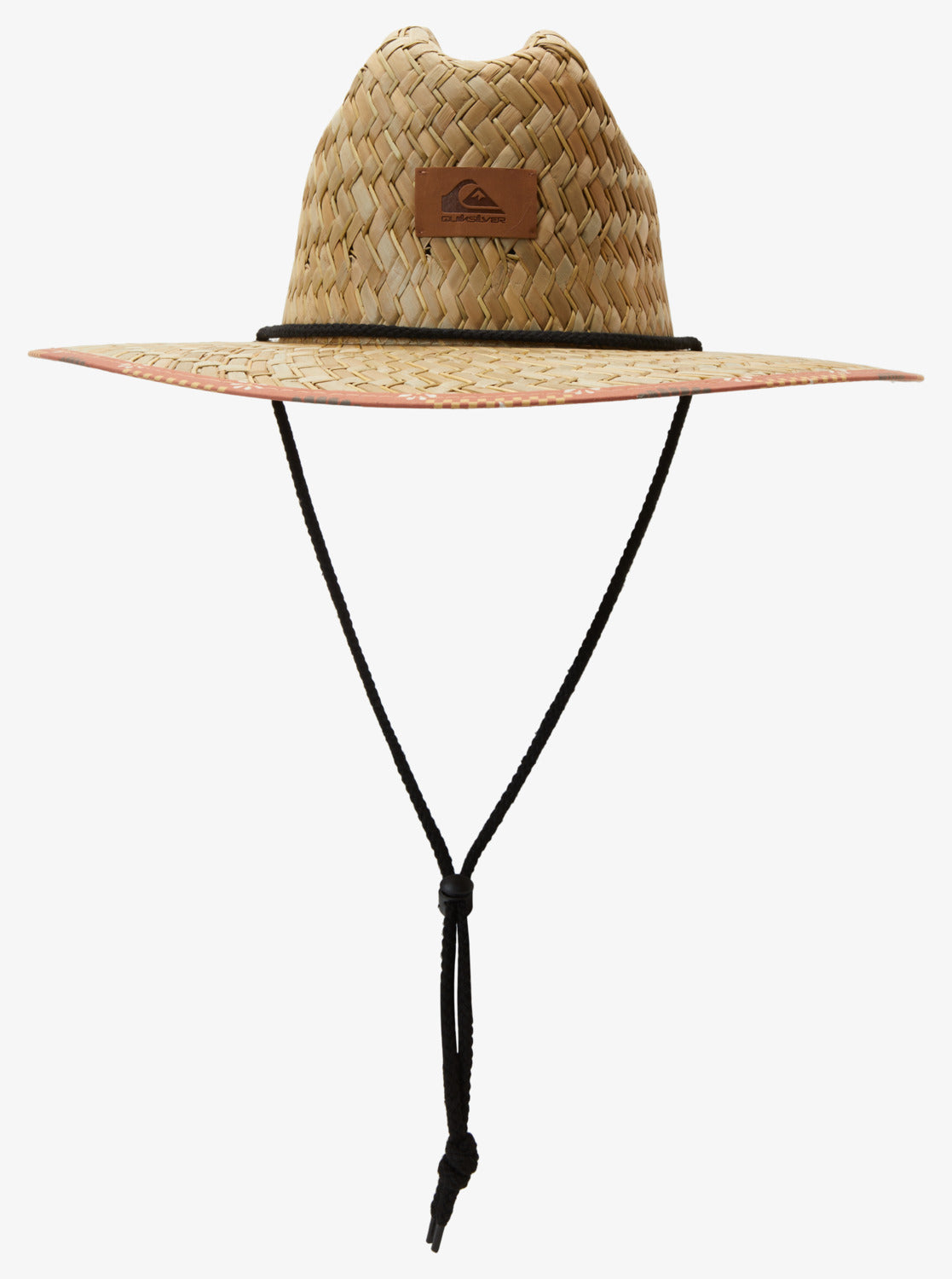 Quiksilver Outsider Straw Lifeguard Hat Brown Size L/XL