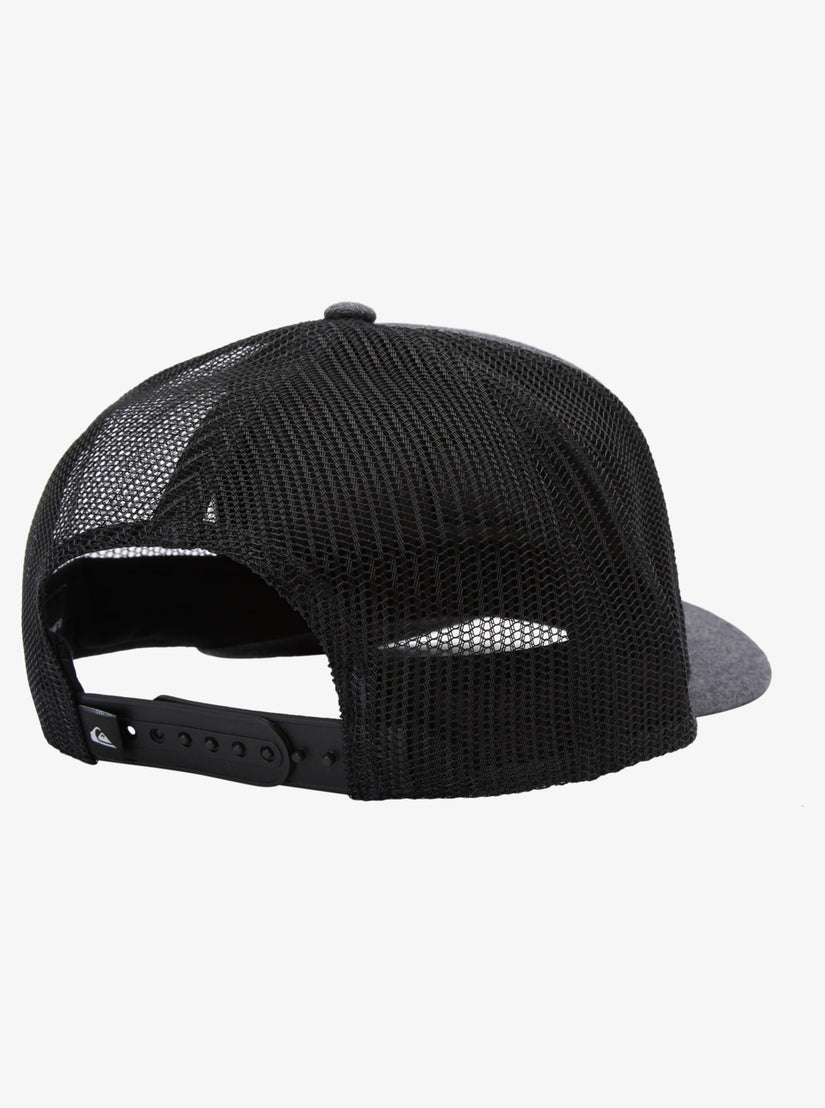 Omnipotent Snapback Hat - Charcoal Heather – Quiksilver