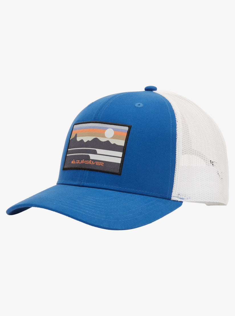 Fabled Season Trucker Hat - Monaco Blue