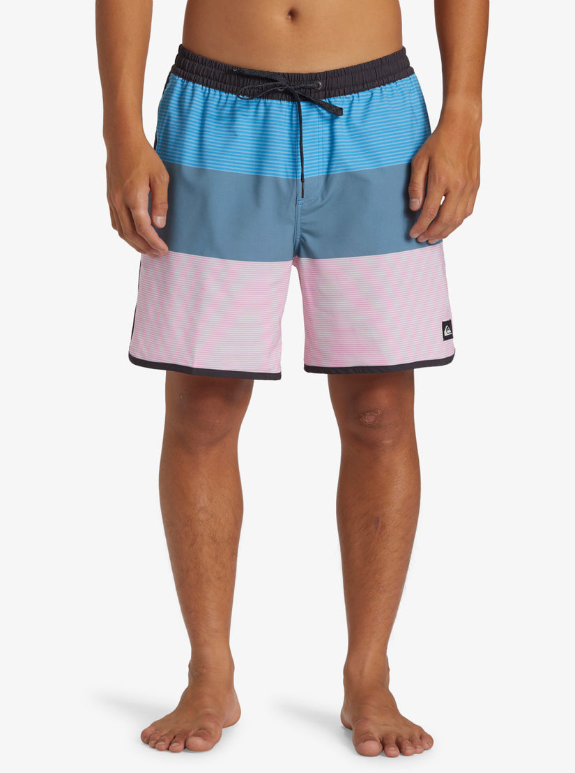 Surfsilk Tijuana Volley 17" Elastic Waist Shorts - Prism Pink