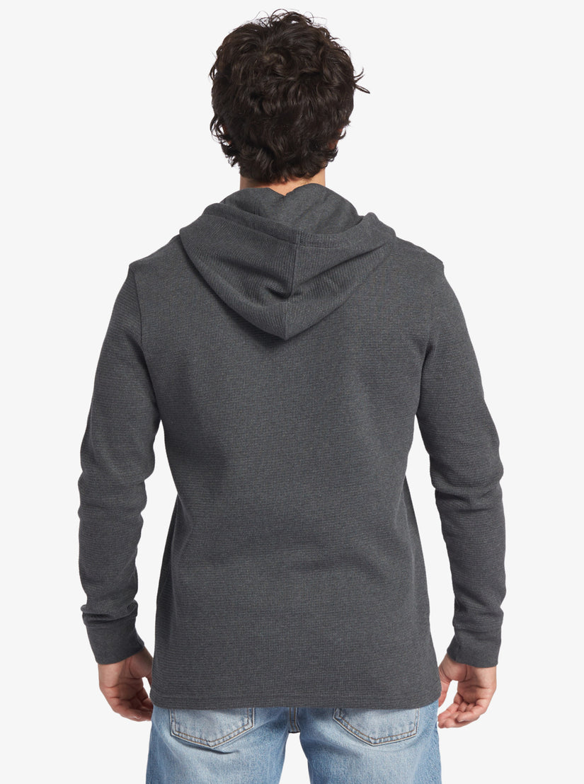 Thermal Hoody Knit - Charcoal Heather