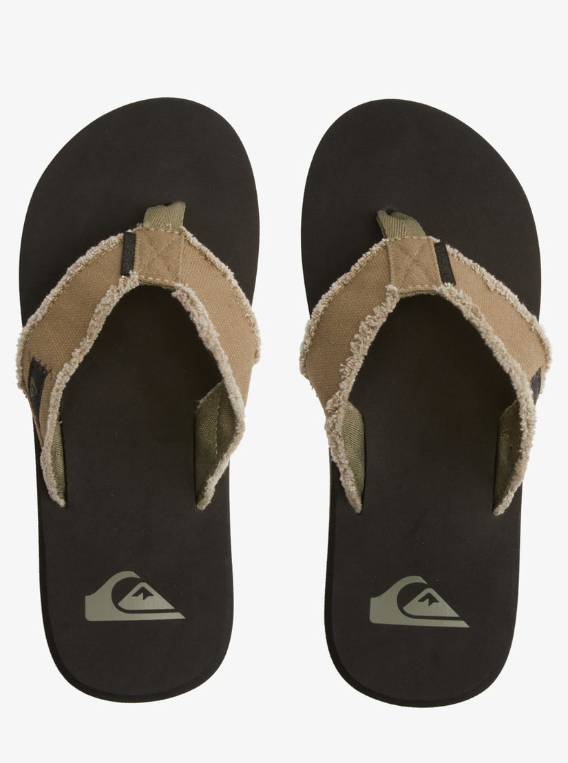 Monkey Abyss Sandals - Green/Black/Brown