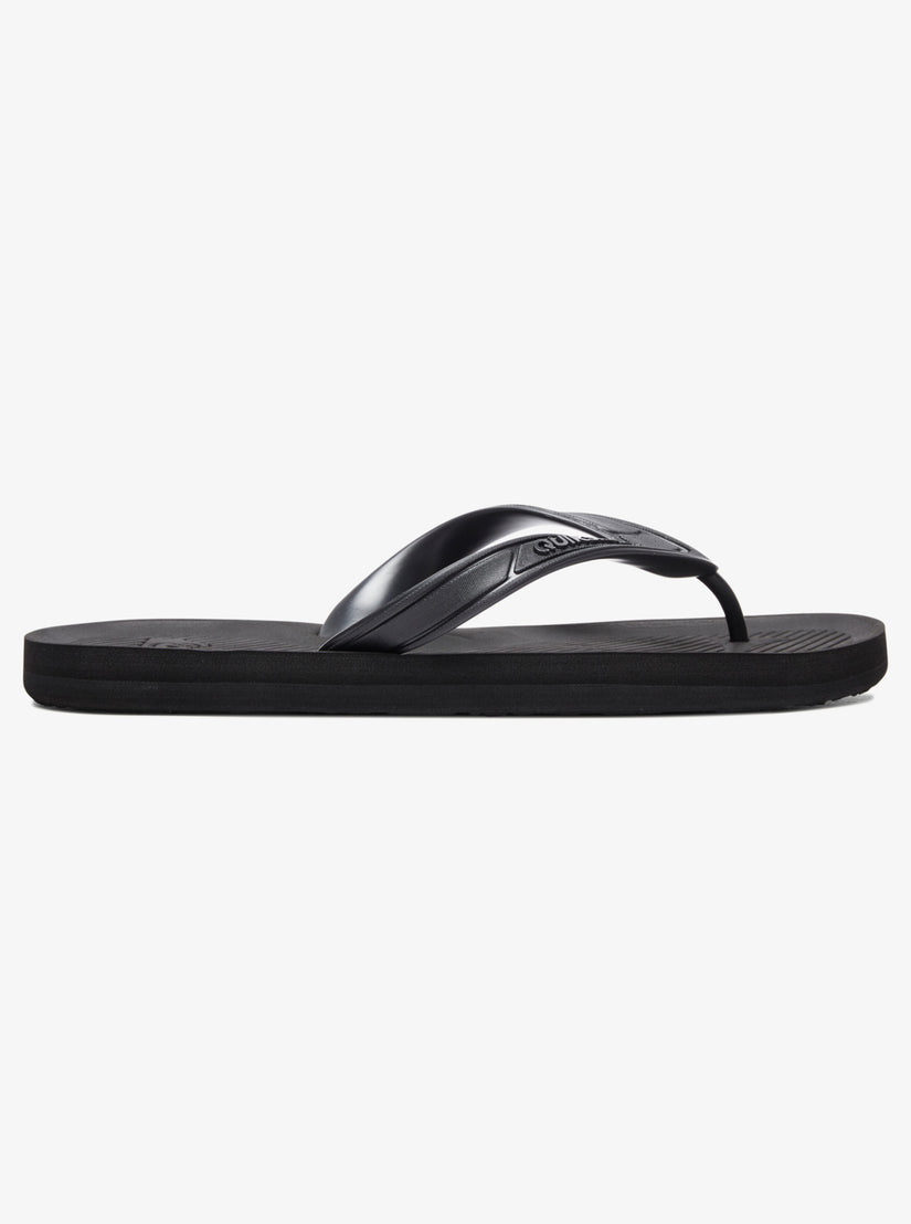 Haleiwa Flip-Flops - Solid Black