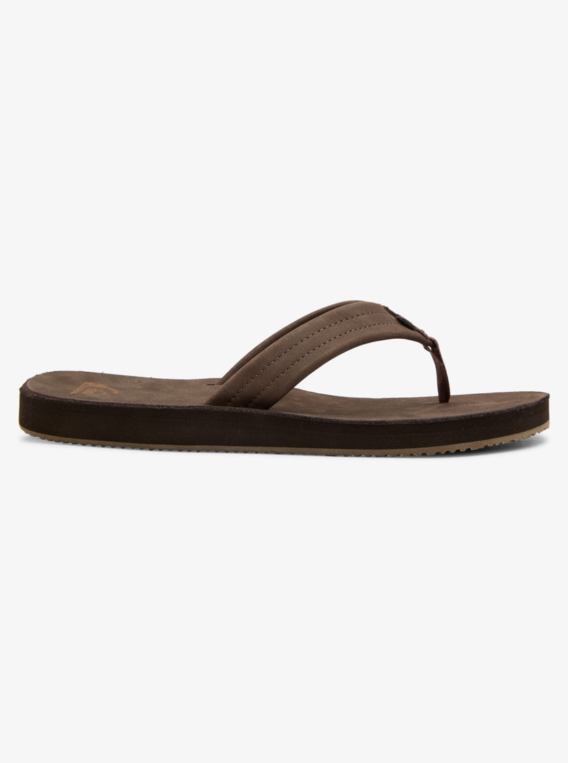 Erreka Leather Sandals - Brown/Brown/Brown – Quiksilver