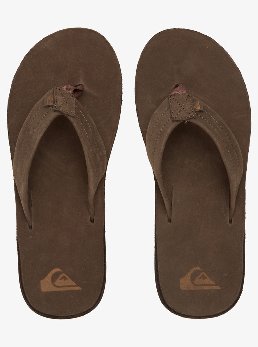 Erreka Leather Sandals - Brown/Brown/Brown