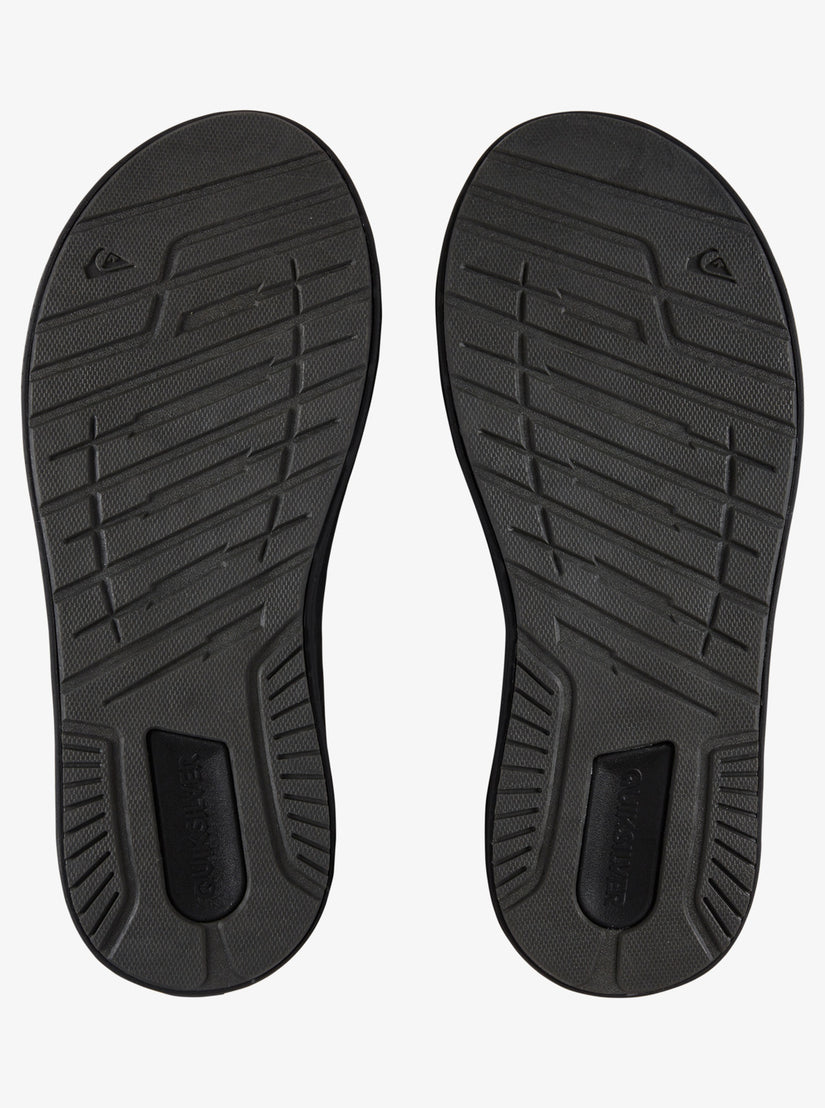 Quiksilver Current Sandals - Black/Grey/Brown