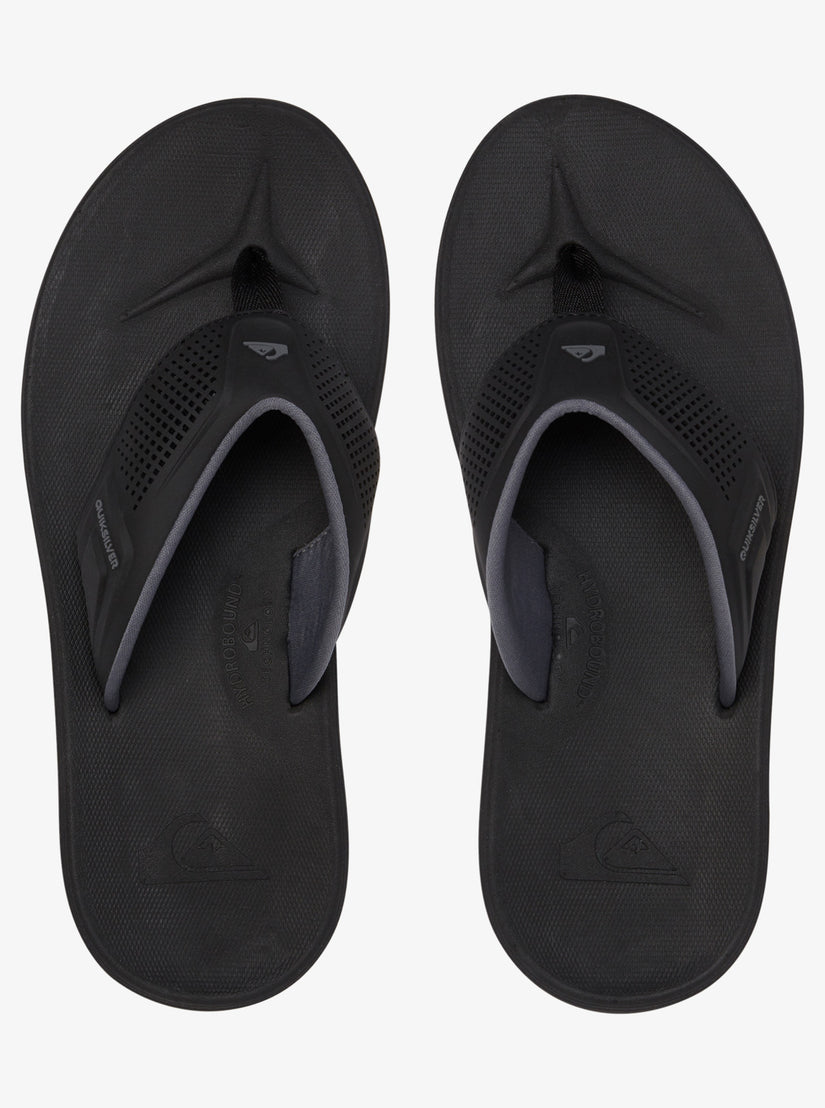 Quiksilver Current Sandals - Black/Grey/Brown