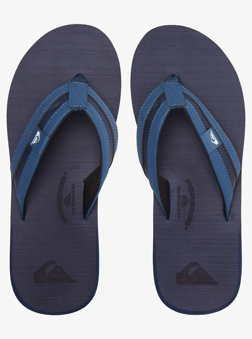 Carving Squish Sandals - Blue 1