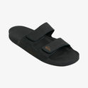 Rivi Leather Double Adjust Sandals - Black 1