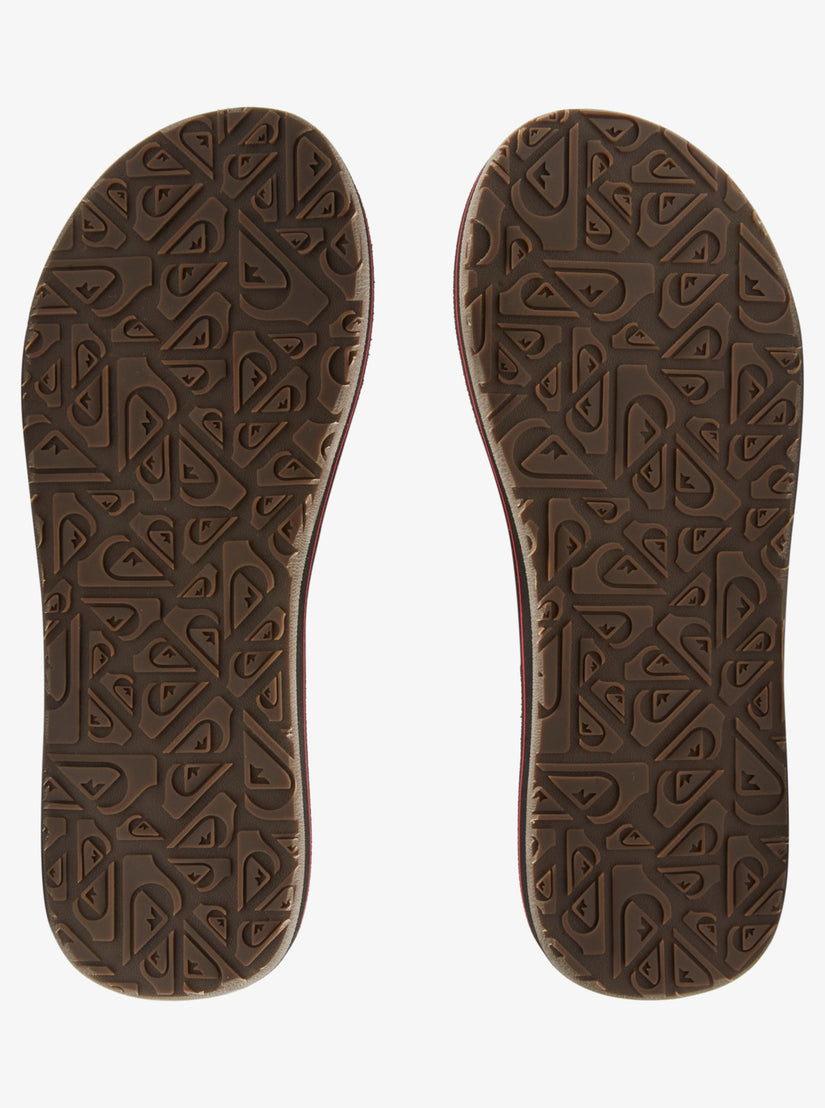 Island Oasis Squish Sandals - Black 1