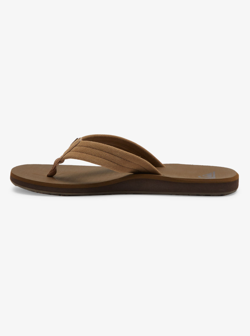 Carver Suede Core Sandals - Tan 1 – Quiksilver