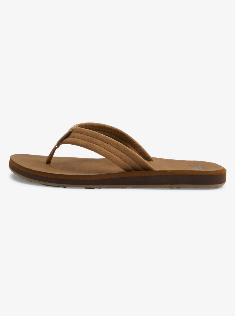 Carver Suede Core Sandals - Tan 1 – Quiksilver