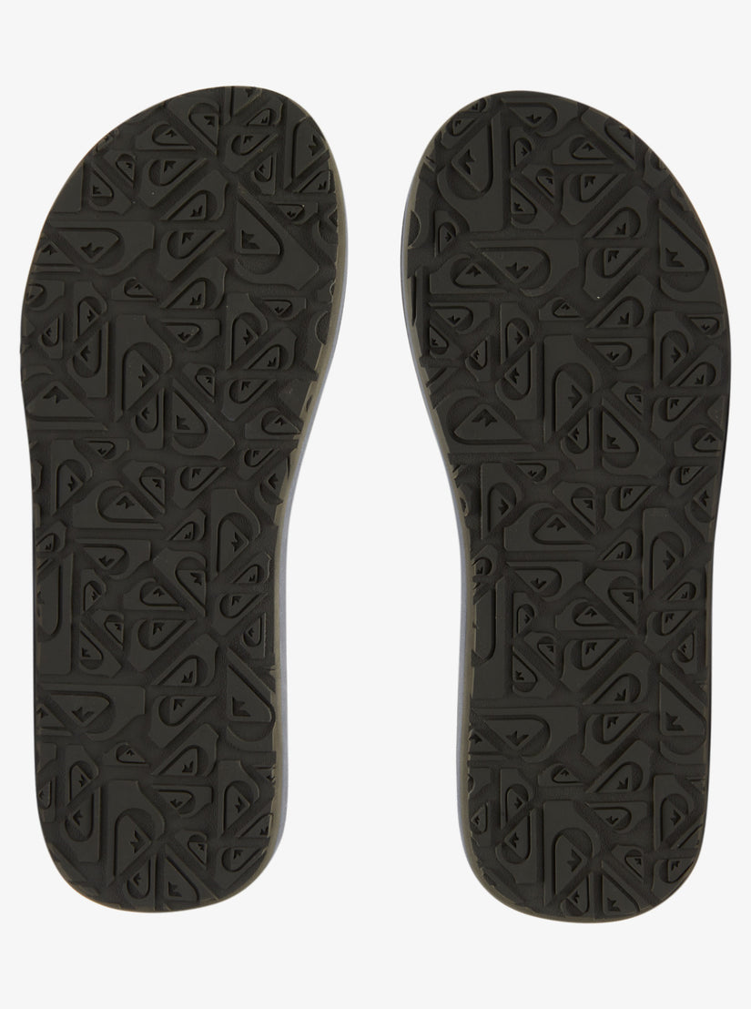 Carver Suede Core Sandals - Black 1