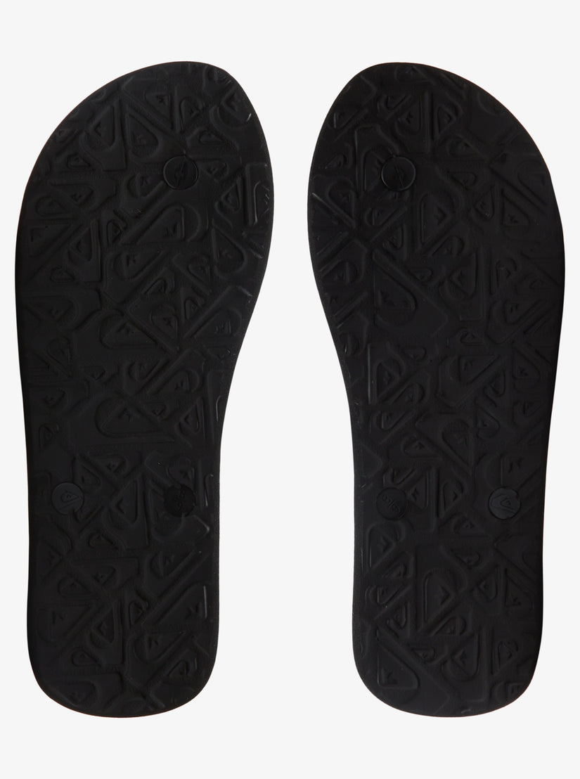 Molokai Art Ii Sandals - Black/Black/Orange