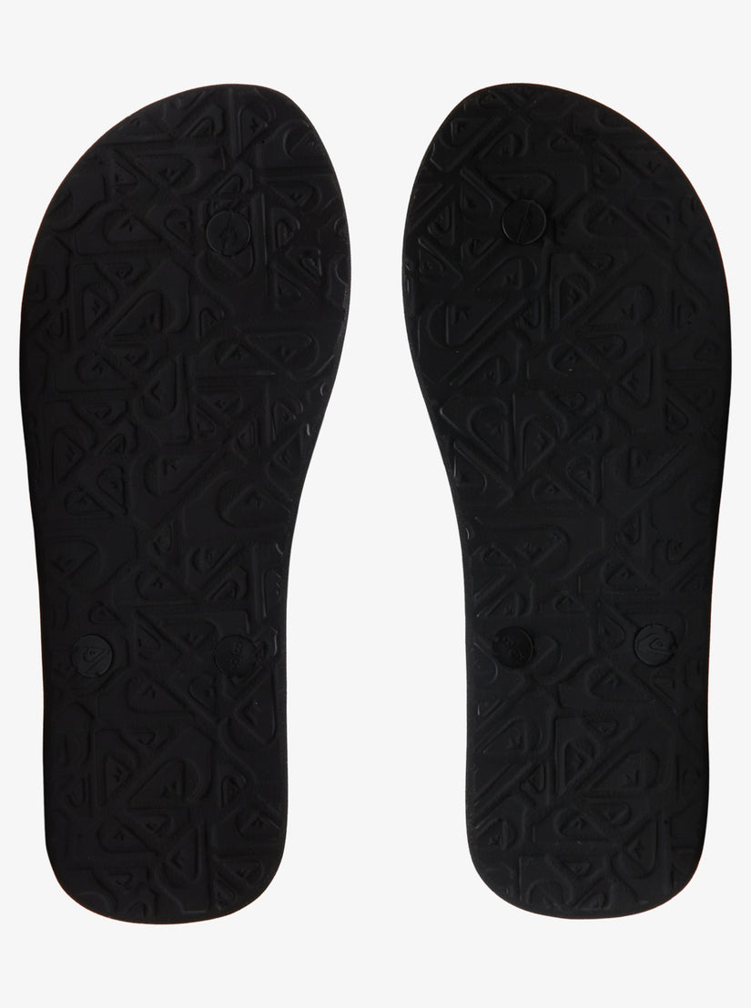 Molokai Art Ii Sandals - Black/Red/Black
