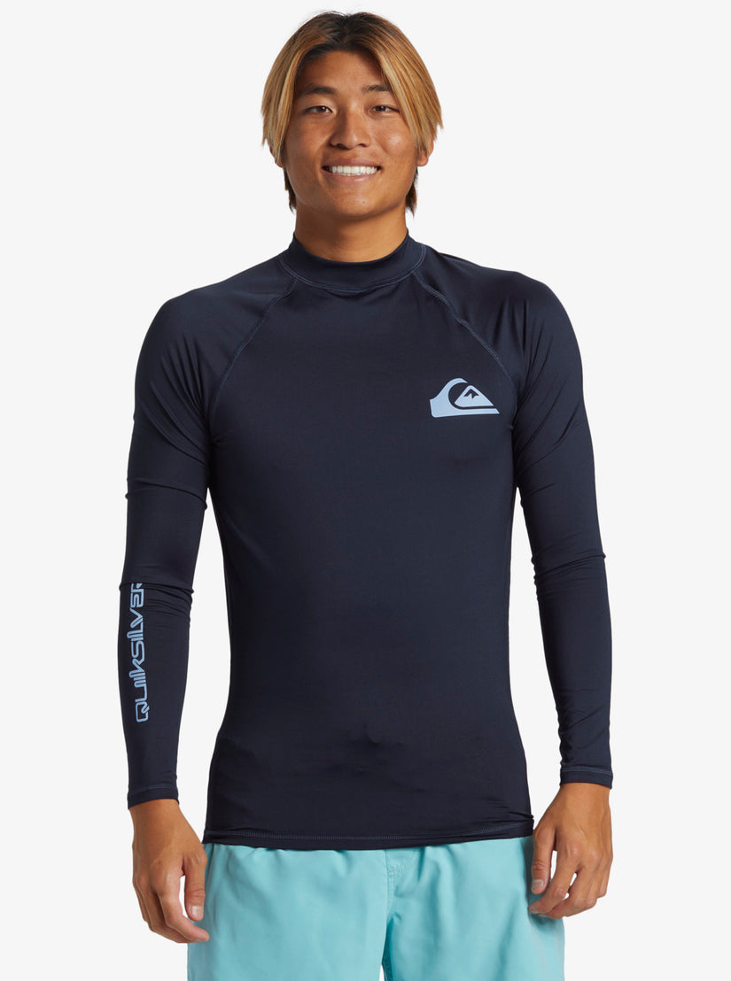 Quiksilver Everyday UPF50 Long Sleeve Surf Tee Black Size M