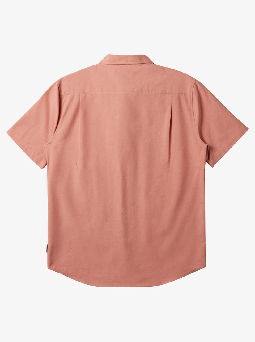 Shoreline Classic Short Sleeve Woven Shirt - Canyon Clay