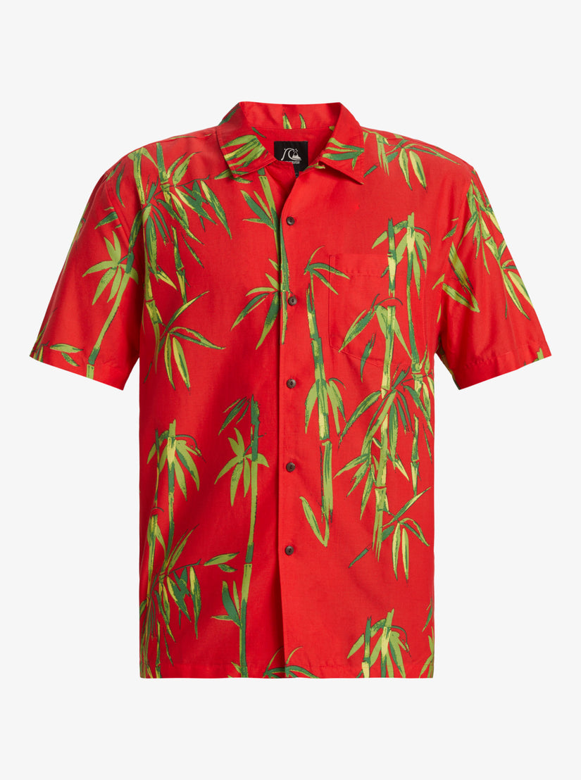 Bamboo Dna Island Short Sleeve Woven Shirt - Salsa Dna Aop Better Ss