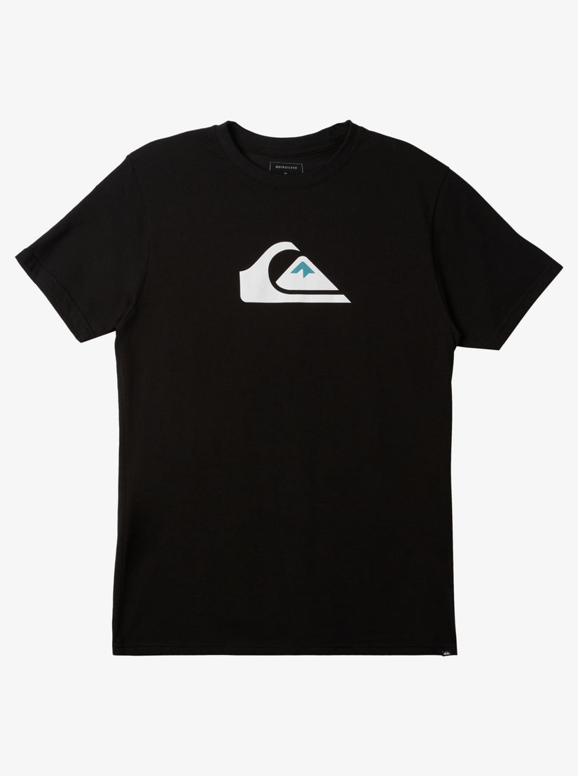 Comp Logo T-Shirt - Black – Quiksilver