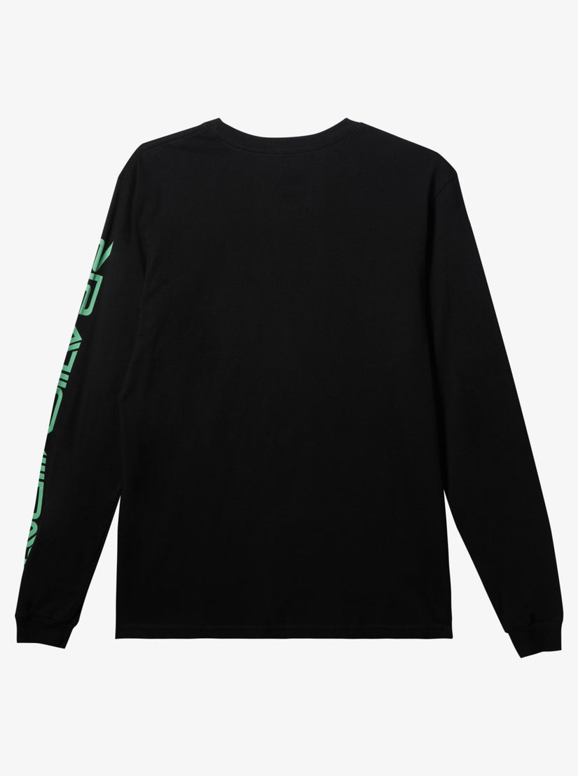 Omni Logo Long Sleeve T-Shirt - Black