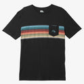 Swell Vision Stripe Pocket T-Shirt - Tarmac
