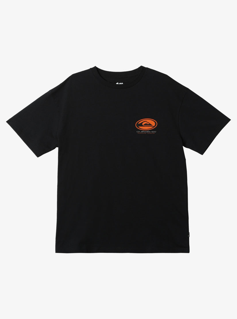 Honeycomb Short Sleeve Stn T-Shirt - Black