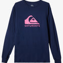 Snyc Graphic Long Sleeve T-Shirt - Ocean