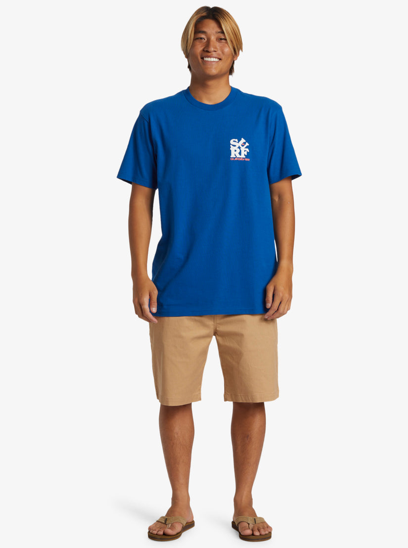 Surf T-Shirt - Monaco Blue