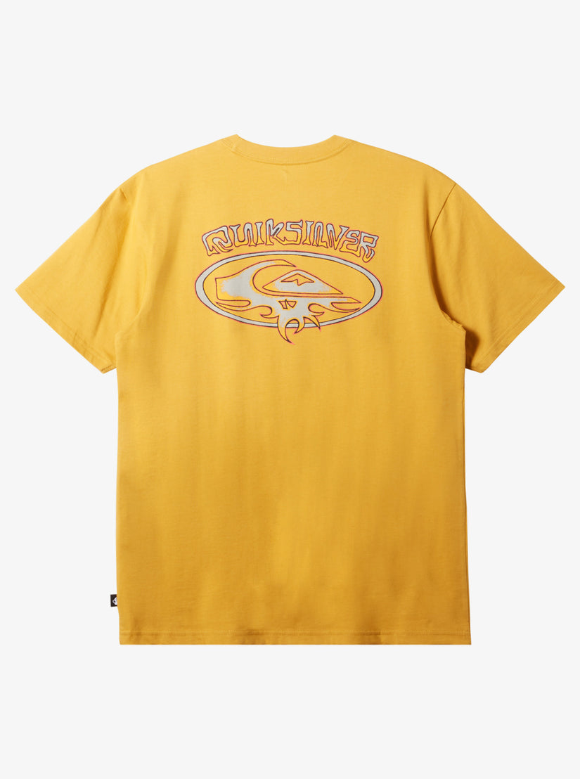 Thorn Oval T-Shirt - Mustard