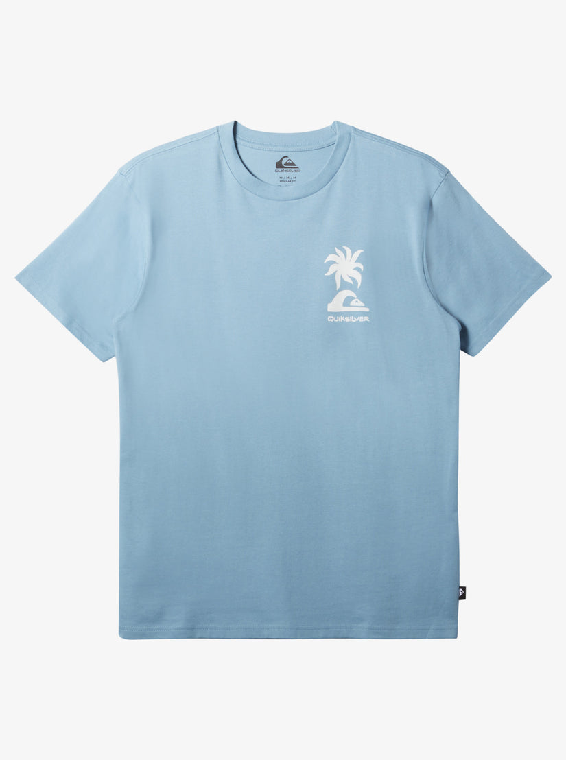 Tropical Breeze T-Shirt - Blue Shadow