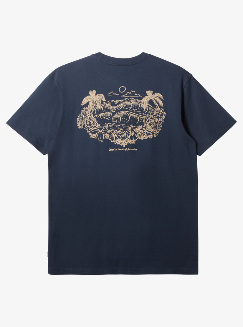 Tropical Horizon T-Shirt - Dark Navy – Quiksilver.com